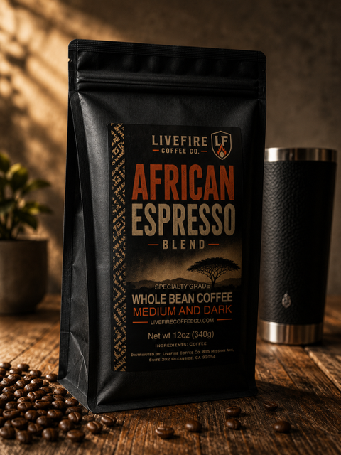 African Espresso Blend (Med-Dark)